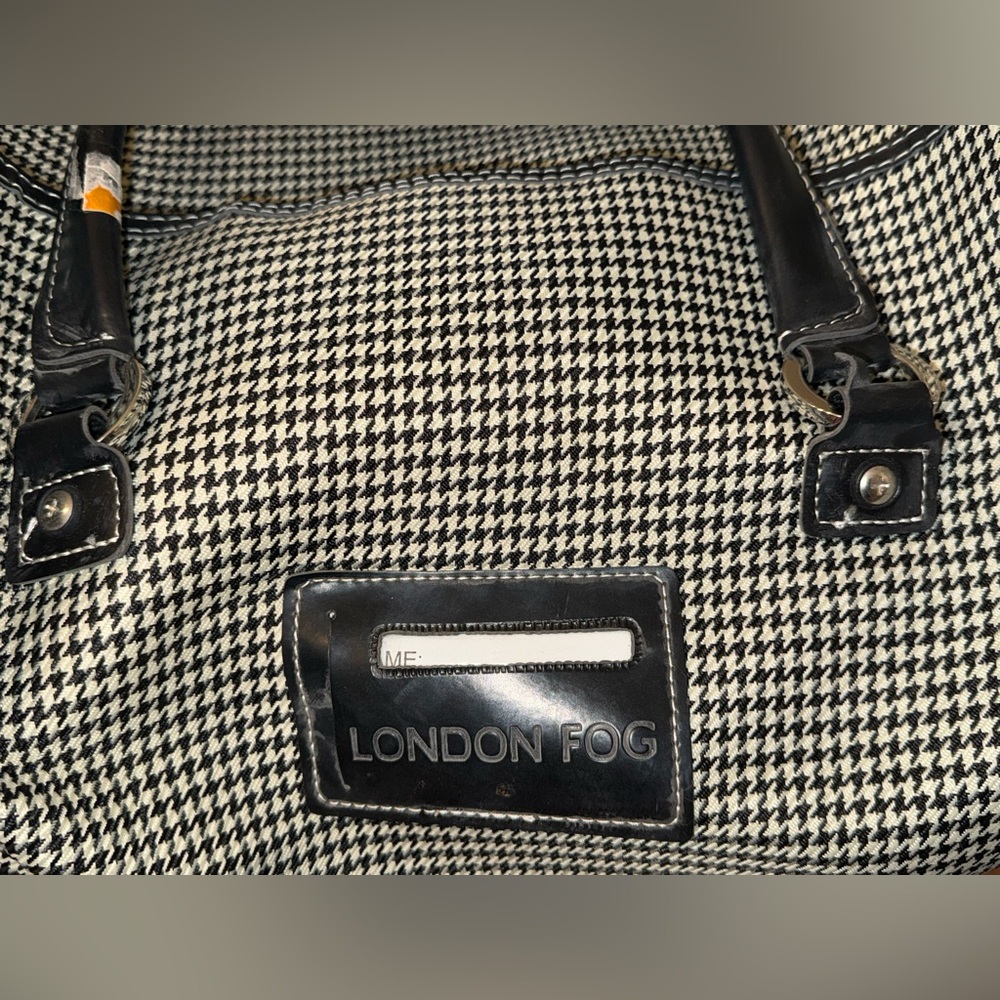 London Fog Houndstooth Bag - Picture 7 of 10